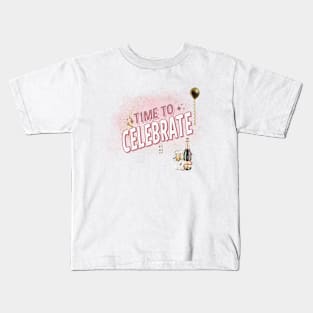 Time to Celebrate! Kids T-Shirt